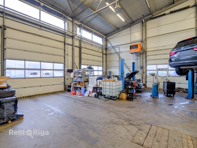 Помещения, подходящие для автосервиса в Плявниекaх.  Предлагаются в аренду Рига - изображение 4