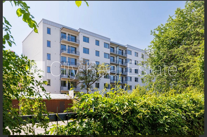 Новостройка, благоустроенный озеленённый двор, возможность аренды подземной Рига - изображение 14