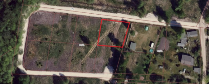 Zemes gabals Trīsciemā - savrupmāju apbūves teritorija (DzS1).   Atļautie izmantošanas veidi: Rīga - foto 1