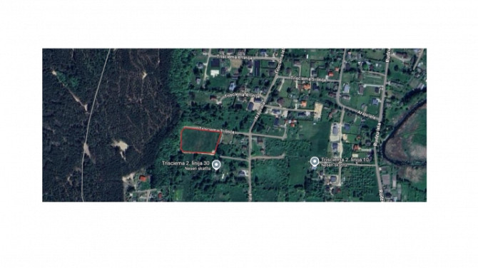 Zemes gabals Trīsciemā - savrupmāju apbūves teritorija (DzS1).   Atļautie izmantošanas veidi: Rīga - foto 9