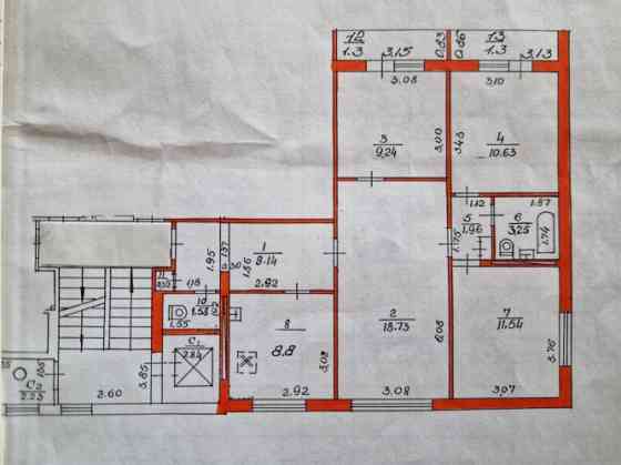 Продаётся просторная и уютная 4-комнатная квартира в зелёном районе Межциемс  В Rīga