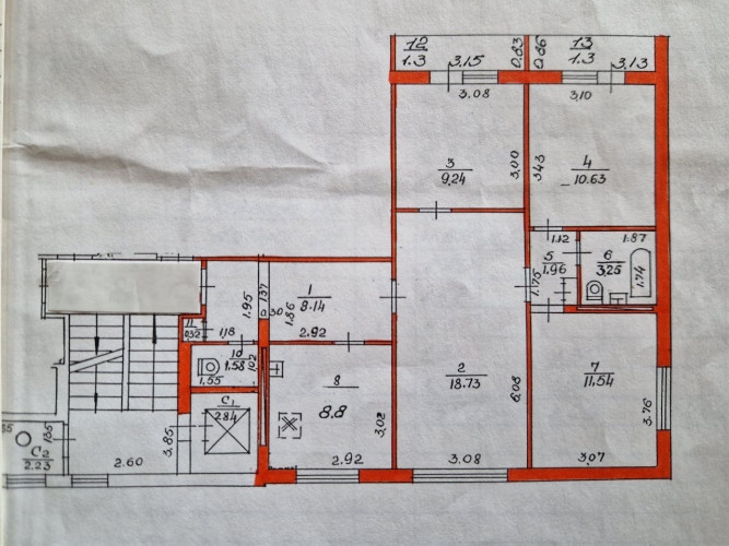 Продаётся просторная и уютная 4-комнатная квартира в зелёном районе Межциемс  В Рига - изображение 2