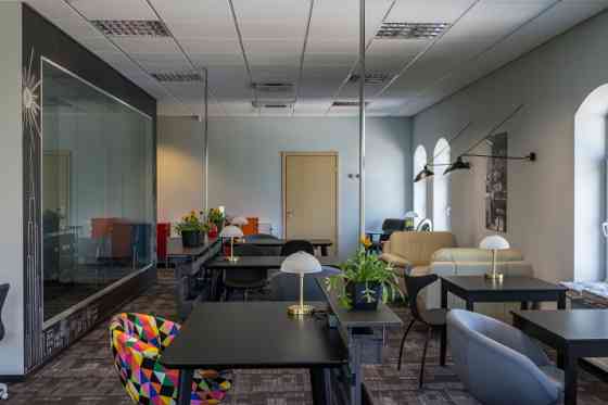 Полностью оборудованный офис на 6 рабочих мест  Предлагаем полностью Rīga