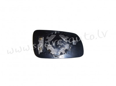 SADM1004BTL - OEM:  4A1857535AD, 4B0857535 heated, sfera, blue L - Spoguļa Stikls Ar Pamatni - AUDI  Рига - изображение 1