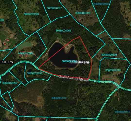 Уникальный, ухоженный земельный участок с песчаным пляжем на берегу озера  9,8 га Rīgas rajons