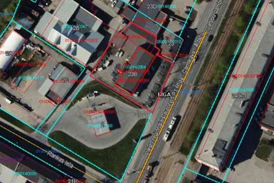 Tirzniecības/noliktavas telpas ar savu teritoriju Ganību dambī.  Par objektu: Tiek iznomāta 2. stāvu Rīga