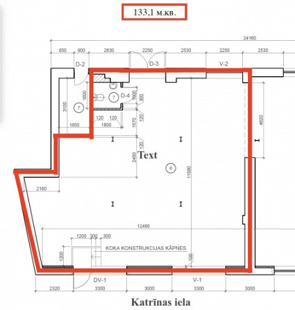 Новые, просторные и современные помещения в Тихом центре  Предлагаются в аренду Рига - изображение 6