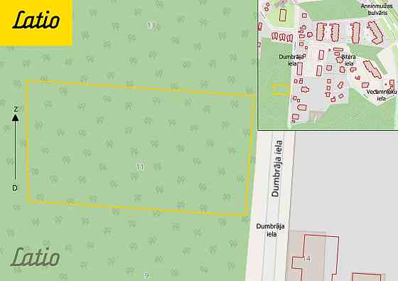 Pārdod zemes gabalu Imantas Anniņmuižas parka teritorijā. Saskaņā ar Rīgas teritorijas plānojumu, ze Рига