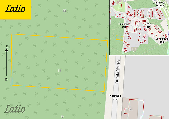 Pārdod zemes gabalu Imantas Anniņmuižas parka teritorijā. Saskaņā ar Rīgas teritorijas plānojumu, ze Рига - изображение 4