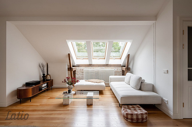 Ekskluzīvs mansarda dzīvoklis Kalnciema kvartālā  elegance, dizains un kvalitāte vienuviet
Pārdošanā Рига - изображение 3