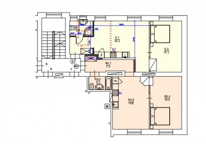 Продается отремонтированная 2-комнатная квартира в центре Риги. Квартира Рига - изображение 8