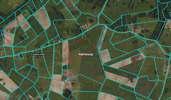 Продаётся сельскохозяйственная земля в Ливанах, Екабпилсский край  15,5 га Прейли и Прейльский край