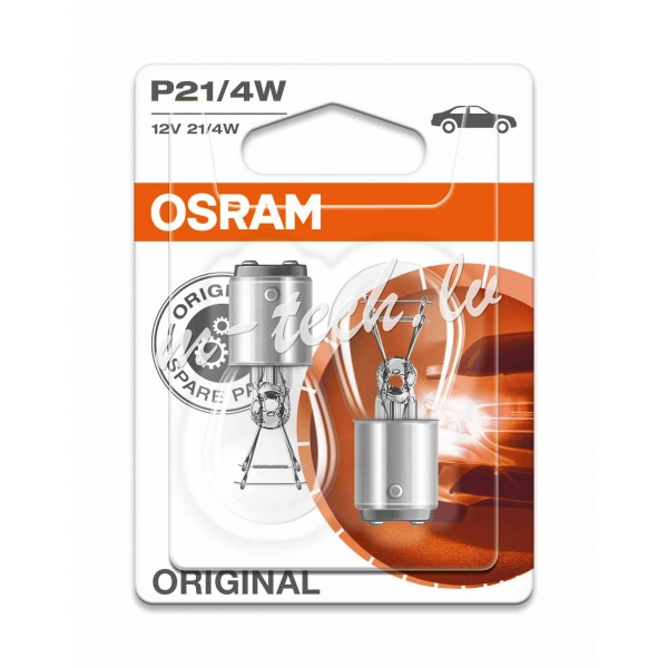 O7225-02B - OSRAM Original 7225 BAZ15d 12V 21/4W P21/4W 02B Rīga - foto 1