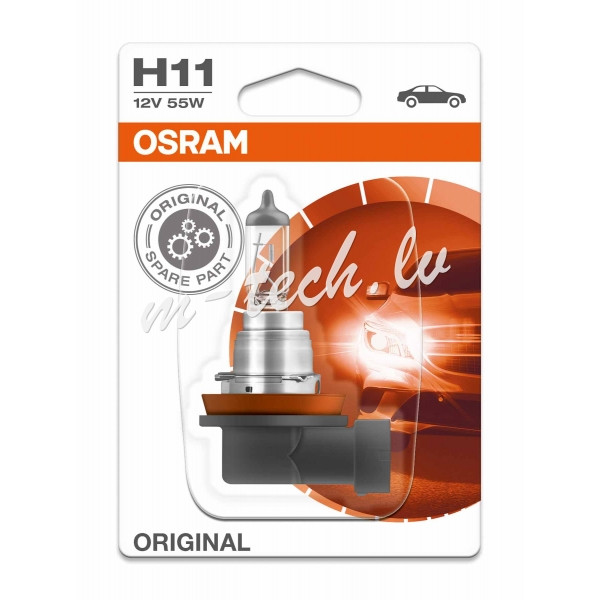 O11-01B - Halogen OSRAM PGJ19-2 12V 55W H11 01B Рига - изображение 1