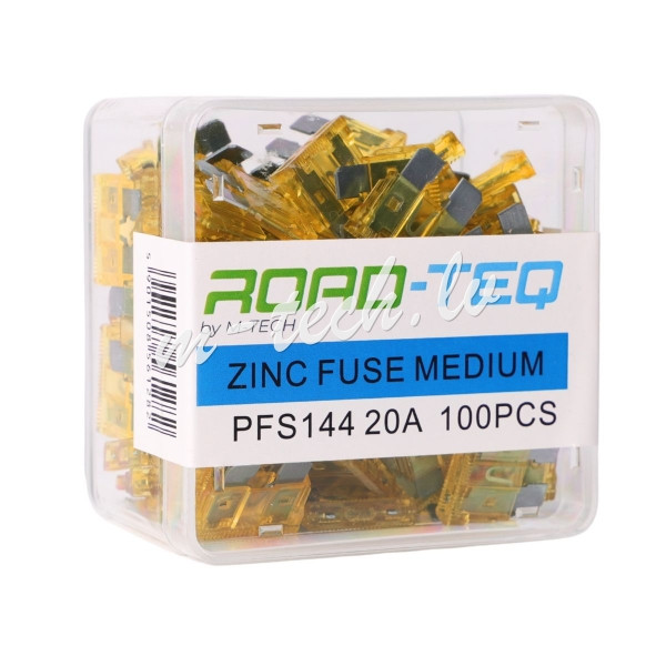 PFS144 - ZINC FUSE MEDIUM. BOX PACKING 20A 100pcs/box Rīga - foto 1