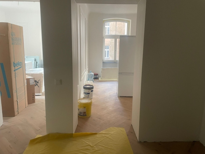 Tiek pārdots elegants dzīvoklis pilnībā renovētā vēsturiskā ēkā. Dzīvoklis pārdodas ar Rīga - foto 13