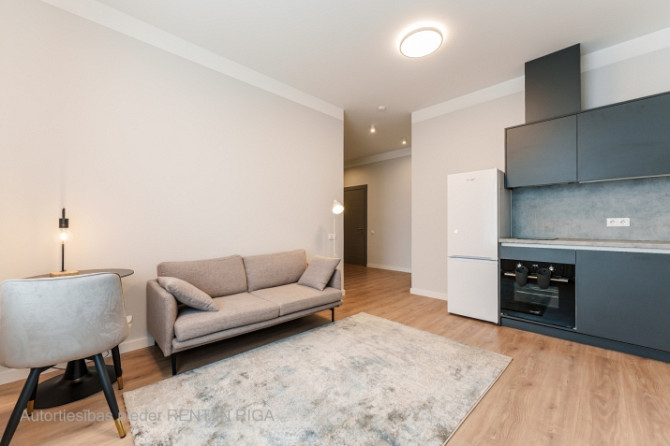 Pilnībā mēbelēts 2-istabu dzīvoklis jūgendstila ēkā Rīgas Centrā.  Krišjāņa Valdemāra Rīga - foto 8