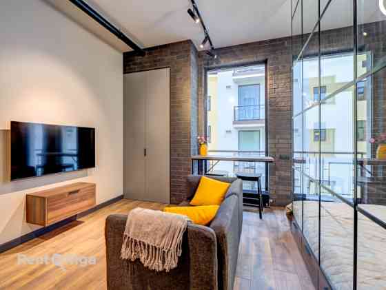 Студия с продуманным до мелочей дизайном и комфортом, который ощущается в каждом Rīga