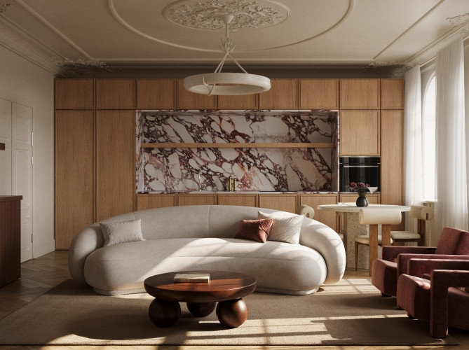 Tiek pārdots elegants dzīvoklis pilnībā renovētā vēsturiskā ēkā. Dzīvoklis pārdodas ar Rīga - foto 4