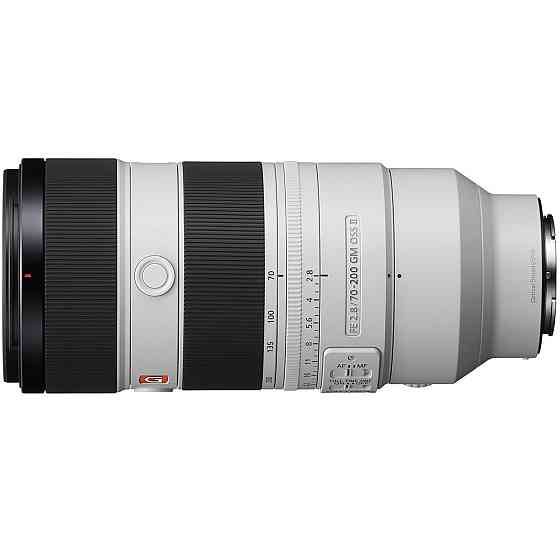 Sony FE 70-200mm f2.8 GM OSS II G Full-Frame FE-Mount Lens JAUNS! Fotokamera ar Pilnu Ražotāja... Рига
