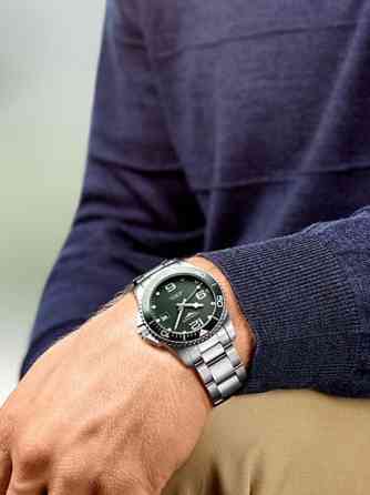 Longines Mens HydroConquest Automatic Watch L3.781.3.06.7 ww­w.chr­onogal­leria.c­om Tas ir... Рига