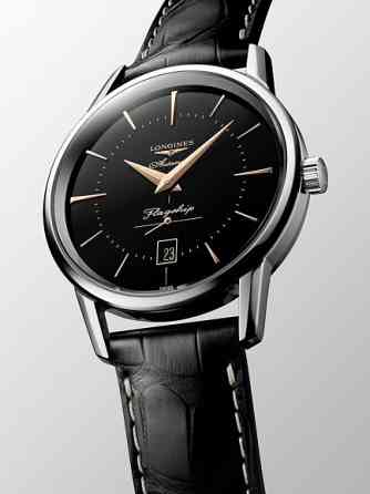 Longines Mens Flagship Heritage Automatic Watch L4.795.3.58.7 ww­w.chr­onogal­leria.c­om Tas ir... Рига
