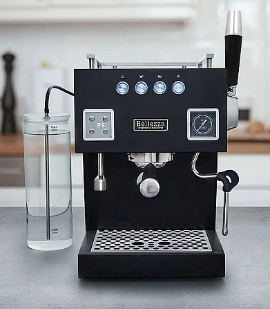 Kafijas automāts Bellezza Bellona Black
Pilnīgi Jauns Kafijas Automāts – Ar Pilnu Ražotāja... Рига - изображение 2