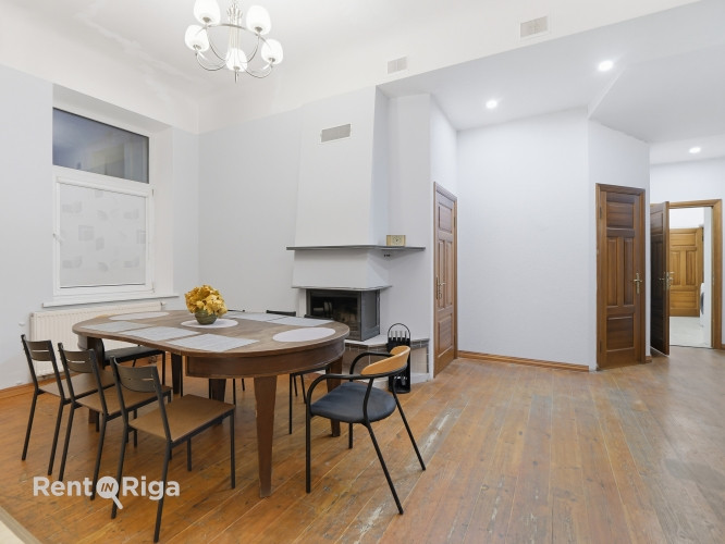 Plašs 5-istabu dzīvoklis Rīgas centrā!                                     Dzīvoklis ar plašu Rīga - foto 12