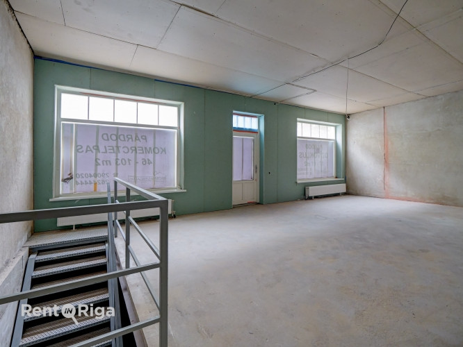 Продаются коммерческие помещения на 1 этаже + складское помещение на -1 этаже! Рига - изображение 4