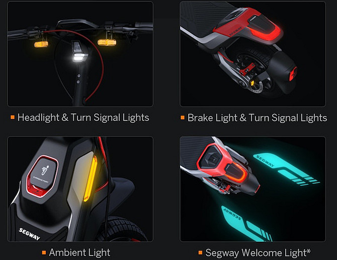 Elektriskais skrejritenis Segway KickScooter P100
ww­w.e-sco­oterid­er.co­m
Tas ir jauns,... Рига - изображение 6