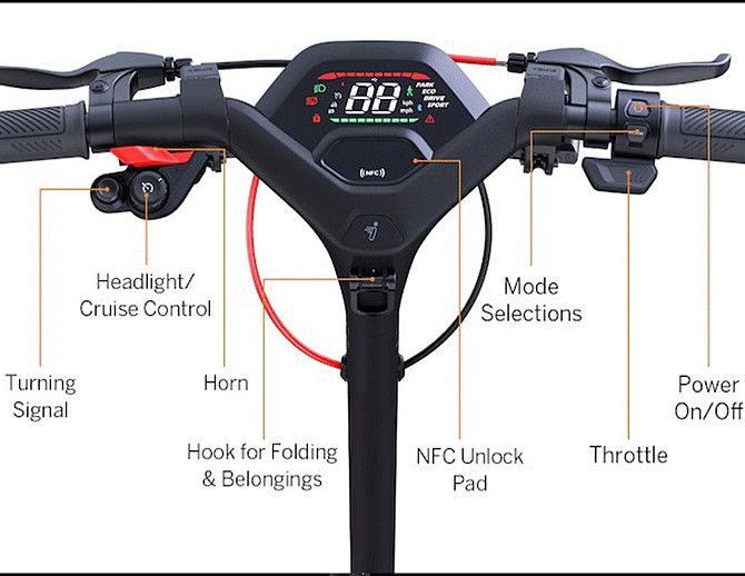 Elektriskais skrejritenis Segway KickScooter P100
ww­w.e-sco­oterid­er.co­m
Tas ir jauns,... Рига - изображение 3