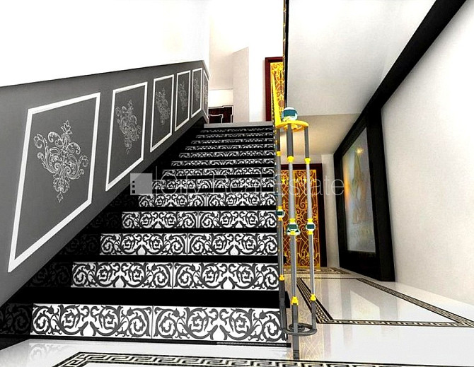 Частный дом, подъездная дорога покрыта брущаткoй, автоматическая система полива Рига - изображение 6