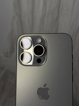 IPhone 15 Pro Max, 256 GB, Natural Titanium. Всё работает отлично: Face ID, камеры, динамики, ... Рига - изображение 8