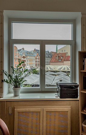 Фасадный дом, реновированный дом, поменянное покрытие крыши, благоустроенная Рига - изображение 12