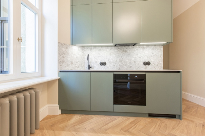 Эксклюзивная полностью обновлённая студия у Верманского сада  Квартира (4 этаж): - Рига - изображение 2