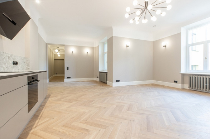 Эксклюзивная полностью обновлённая квартира у Верманского сада  Квартира (4 Рига - изображение 1