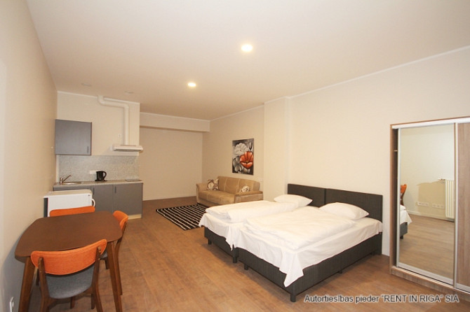 Сдается как на длительный срок, так и на месяц - 1 комнатная меблированная Рига - изображение 1