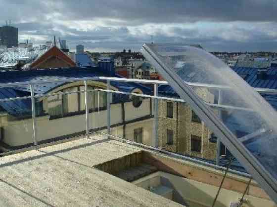 Элегантная 2-комнатная квартира с частной террасой на крыше в престижном Rīga