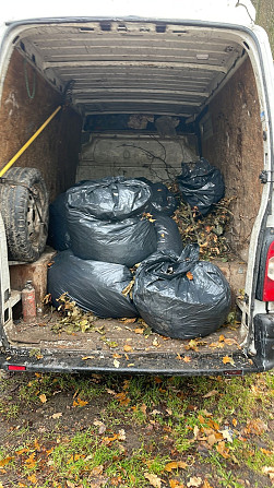 Погрузим и вывезем с вашей территории ветки, опавшие листья в мешках или без, траву. Покос травы... Rīga - foto 5