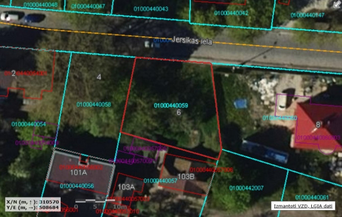 Pārdod zemesgabalu ar plašām attīstības iespējām Jersikas ielā 6, Rīgā.  Tiek piedāvāta Rīga - foto 1