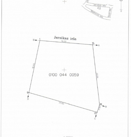Pārdod zemesgabalu ar plašām attīstības iespējām Jersikas ielā 6, Rīgā.  Tiek piedāvāta Rīga - foto 3