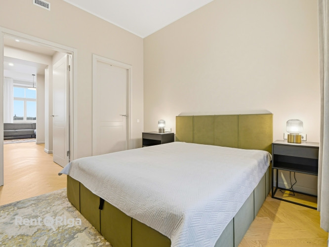 Apartment with a Wonderful View of Old Riga and the Daugava Bridges, Available for Long-Term Rent  L Рига - изображение 9