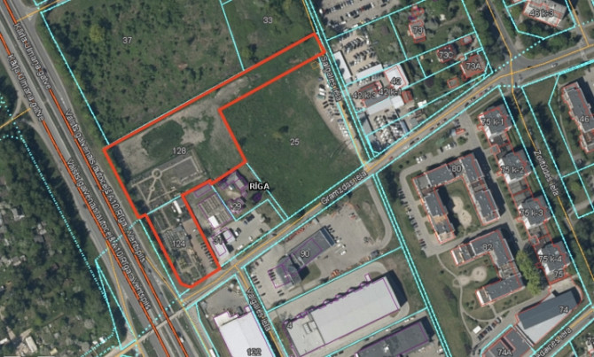 Zemes gabals Kārļa Ulmaņa gatves malā, krustojumā ar Gramzdas ielu. Pašreiz piebraukšana no Rīga - foto 4