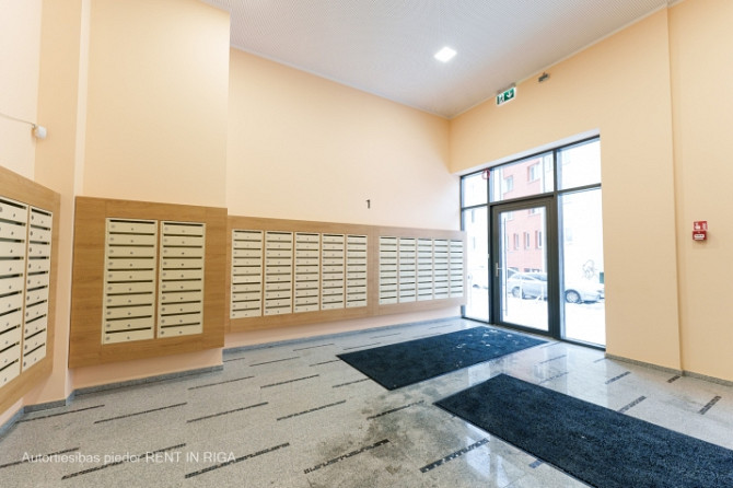 В аренду предлагается квартира-студия в новом проекте.  Квартира оборудована Рига - изображение 8