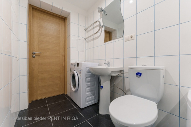 В аренду предлагается квартира-студия в новом проекте.  Квартира оборудована Рига - изображение 6