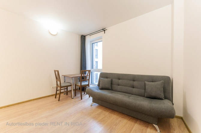 В аренду предлагается квартира-студия в новом проекте.  Квартира оборудована Рига - изображение 2