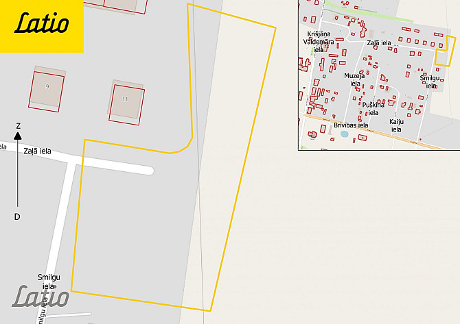 Pārdod savrupmājas apbūves zemes gabalu Ainažos  tikai 800 m no jūras!
Tiek piedāvāts Limbaži un Limbažu novads - foto 5