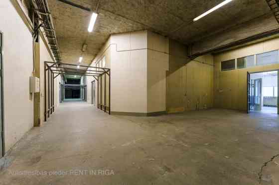 Heated production or warehouse premises on the 2nd floor.  The building was constructed in 1994 base Rīga