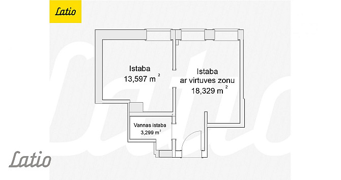 Pārdod mēbelētu divistabu dzīvokli 2017.gadā renovētā mūra namā, kas būvēts Rīga - foto 4