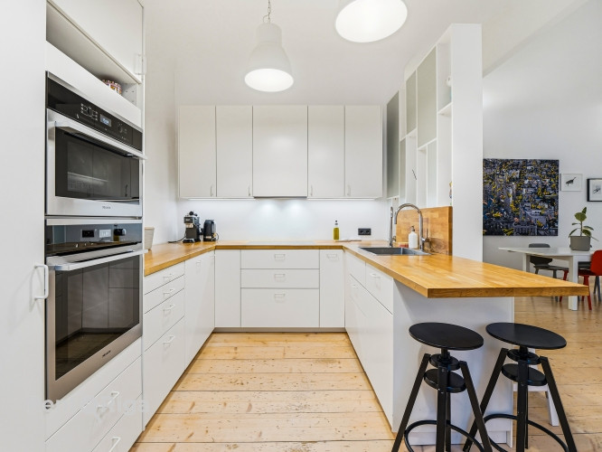 Tiek pārdots gaumīgs 5-istabu ģimenes dzīvoklis Skandināvu minimālisma stilā. Dzīvoklis ir Rīga - foto 8